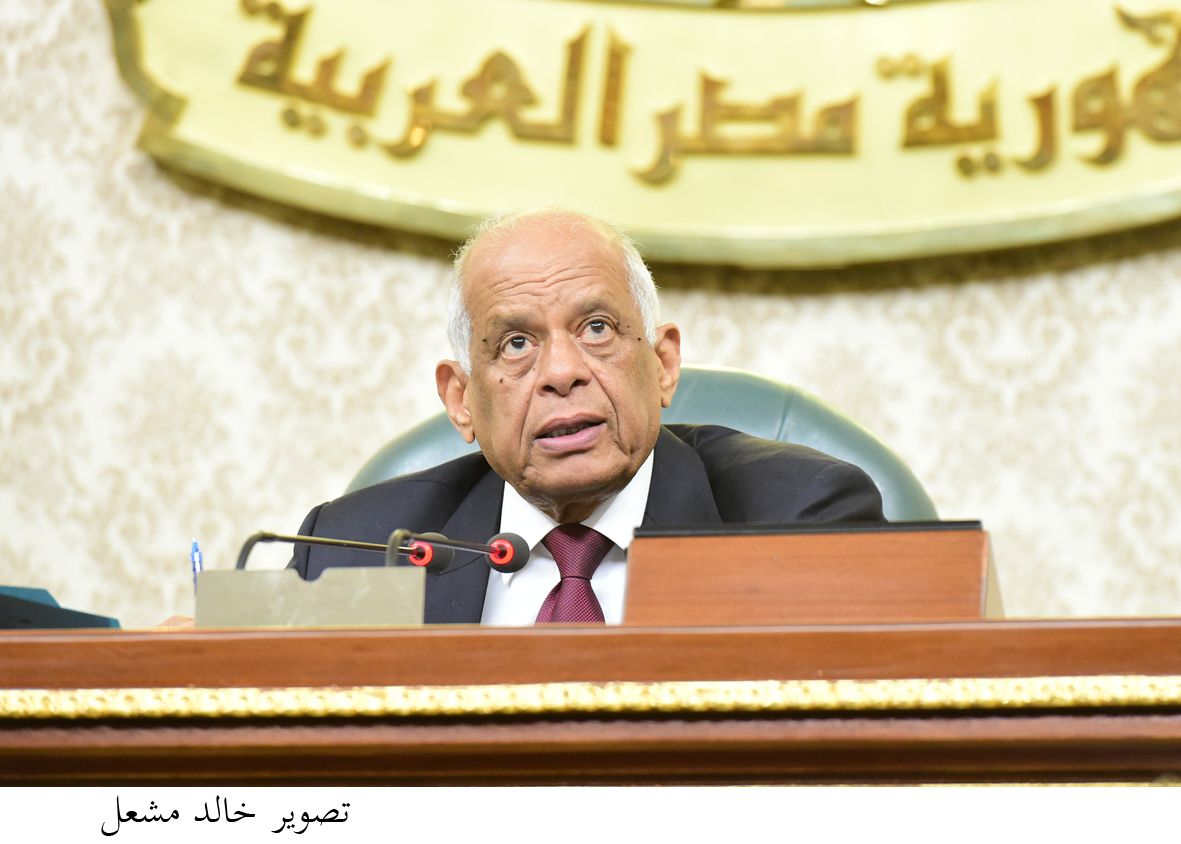 الدكتور على عبد العال رئيس مجلس النواب خلال إحدى جلسات مناقشة تعديلات الدستور